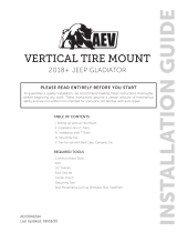 AEV 59060011AA Installation guide