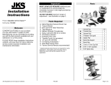 JKS Manufacturing 2550 ACOS Installation guide