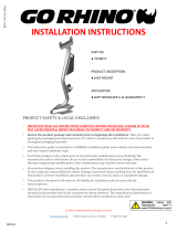 Go Rhino 701001T Installation guide