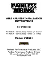 Painless Wiring 10105 Installation guide