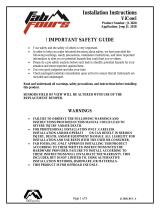 Fab Fours JL3020-1 Installation guide