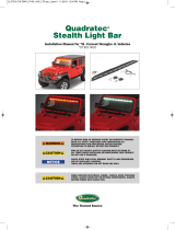 QuadratecLED Interior Mount 50” Stealth Light Bar