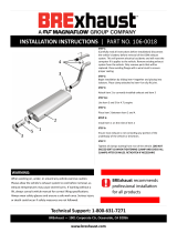 BRExhaust 106-0018 Installation guide