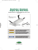 Quadratec Aluminum Modular Engine & Transmission, and Transfer Case Skid Plates Installation guide