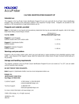 Hologic AccuProbe culture identification reagent kit Operating instructions