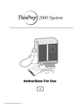 Hologic ThinPrep 2000 Processor Operating instructions