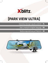 Xblitz Park View Ultra Owner's manual