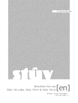 STUV 16-CUBE User manual