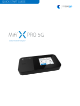 Inseego MiFi® X PRO Quick start guide
