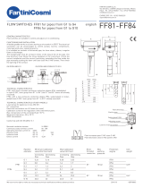 Fantini Cosmi FF81 – FF84 Operating instructions