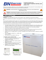 BN Thermic PC5 Operating instructions