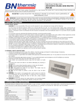 BN Thermic RH20 Operating instructions