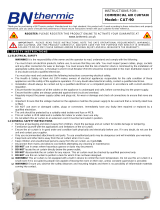 BN Thermic CAT-90 Operating instructions