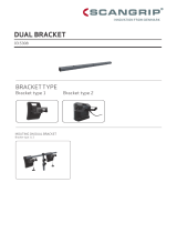SCANGRIP DUAL BRACKET FOR 3M TRIPOD Owner's manual