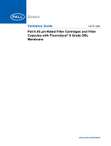 Pall 0.45 μm-Rated Filter Cartridges and Filter Capsules Validation Guide