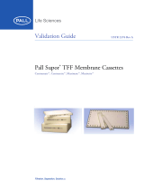 Pall Supor® TFF Membrane Cassettes Validation Guide