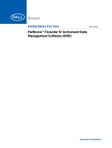 PallFlowstar IV Instrument Data Management Software