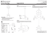 Rowlinson Laverton Bird Table Assembly Instructions