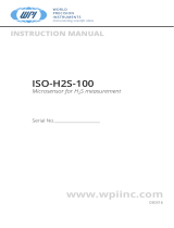 WPIISO-H2S-100 Hydrogen Sulfide Sensor