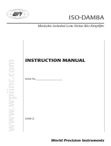 WPIISO-DAM8A Low Noise Bioamplifier