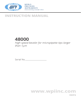WPI 48000 Microbeveler User manual