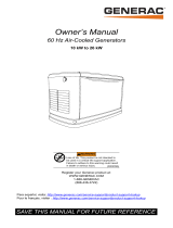 Generac G0072100 Owner's manual