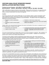 Hochiki ALN-ASN ATJ-ASN ACC-ASN Operating instructions