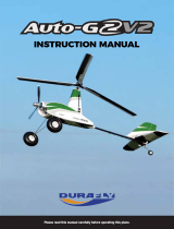Durafly (PNF) Auto-G2 V2 Gyrocopter w/Auto-Start 821mm User manual