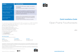 Elo 2799L 27" Outdoor Open Frame Touchscreen User guide