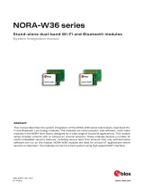 u-blox NORA-W36 System Integraton Manual Integration Manual