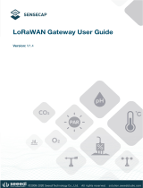 Seeed SenseCAP Outdoor Gateway - LoRaWAN EU868MHz User manual