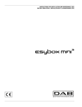 DAB ESYBOX MINI 3 User manual