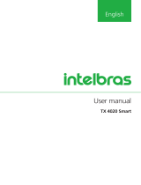 Intelbras TX 4020 SMART User manual
