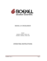 Boekel Scientific UV Crosslinker User manual