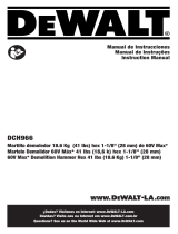 DeWalt DCH966B User manual