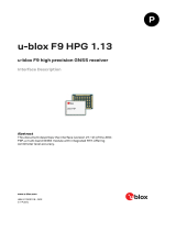 u-blox F9 HPG 1.13 Interface Manual
