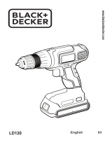 BLACK+DECKER LD120VA User manual