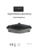 Caso Design CASO Professional Party Pan Operating instructions