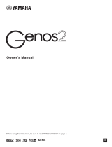 Yamaha Genos2 Owner's manual