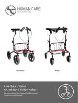 Human Care Rebel Trolley Walker User manual