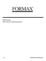 Formax 6308 Series Operating instructions