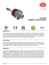 Fireye CU-125 - VFS-2000 Turbine Flame Sensor Owner's manual