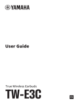 Yamaha TW-E3C User guide