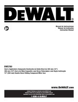 DeWalt DWS780 User manual