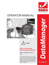 Rauch Datamanager Operating instructions