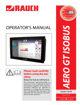 Rauch AERO GT ISOBUS Operating instructions