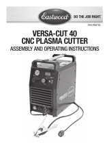 Eastwood Versa Cut 4X4 CNC Plasma Table Operating instructions