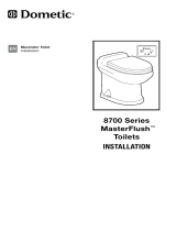Dometic MasterFlush 8700 series Installation guide