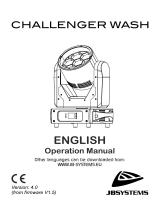 JB systems CHALLENGER WASH Owner's manual