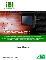 IEI Integration IASO-W07A-N6210 User manual